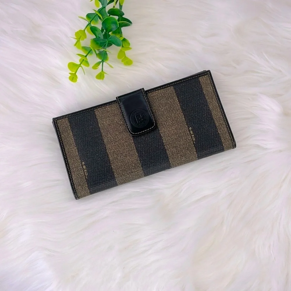 Fendi Pequin Long Wallet‎